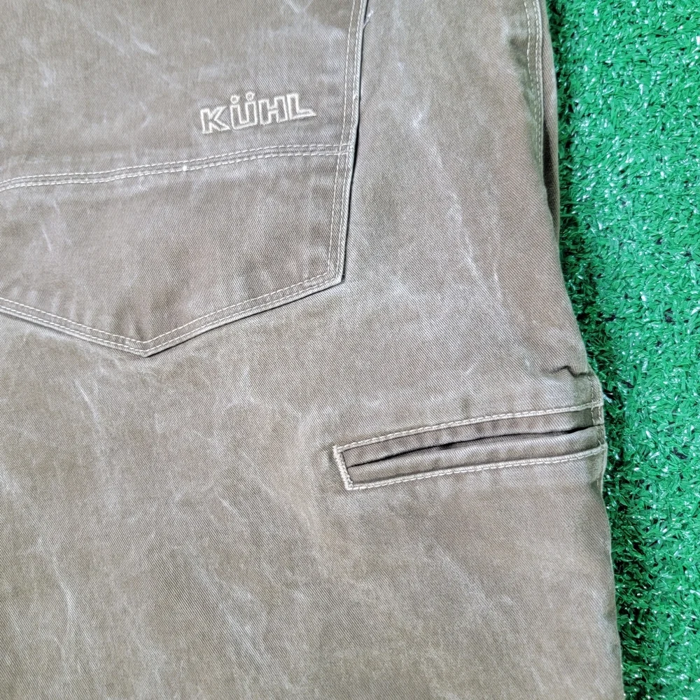 Kuhl Rydr Men's Pants Vintage Patina Dye Brown Hiking Outdoor Work Size 40x30
